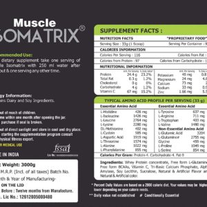 Muscle Isomatrix 3000gm